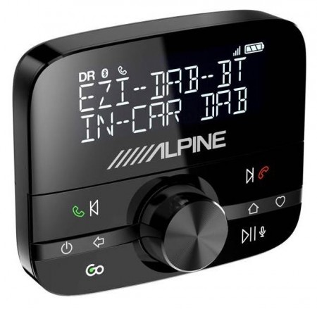Alpine EZI-DAB-BT, DAB+ adapter m/Bluetooth HF & streaming