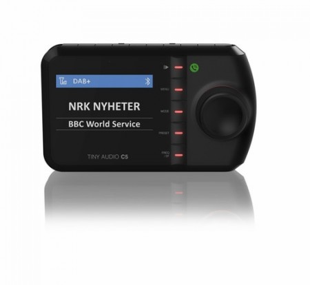 Tiny Audio C5 DAB+ adapter m/bluetooth
